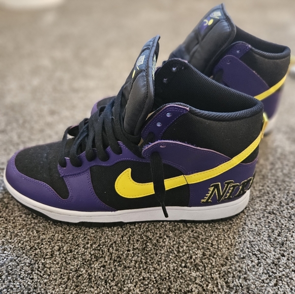 Nike Dunk High EMB Lakers - Picture 4 of 5